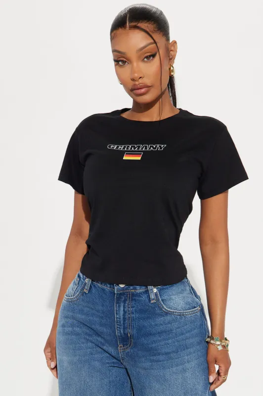Team Germany Tee - Black sold by Fashion Nova