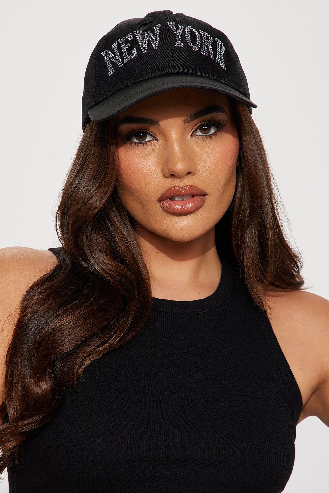 New York Gal Baseball Hat - Black sold by Fashion Nova