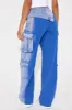 What A Feeling Foldover Pant - Royal sold by Fashion Nova