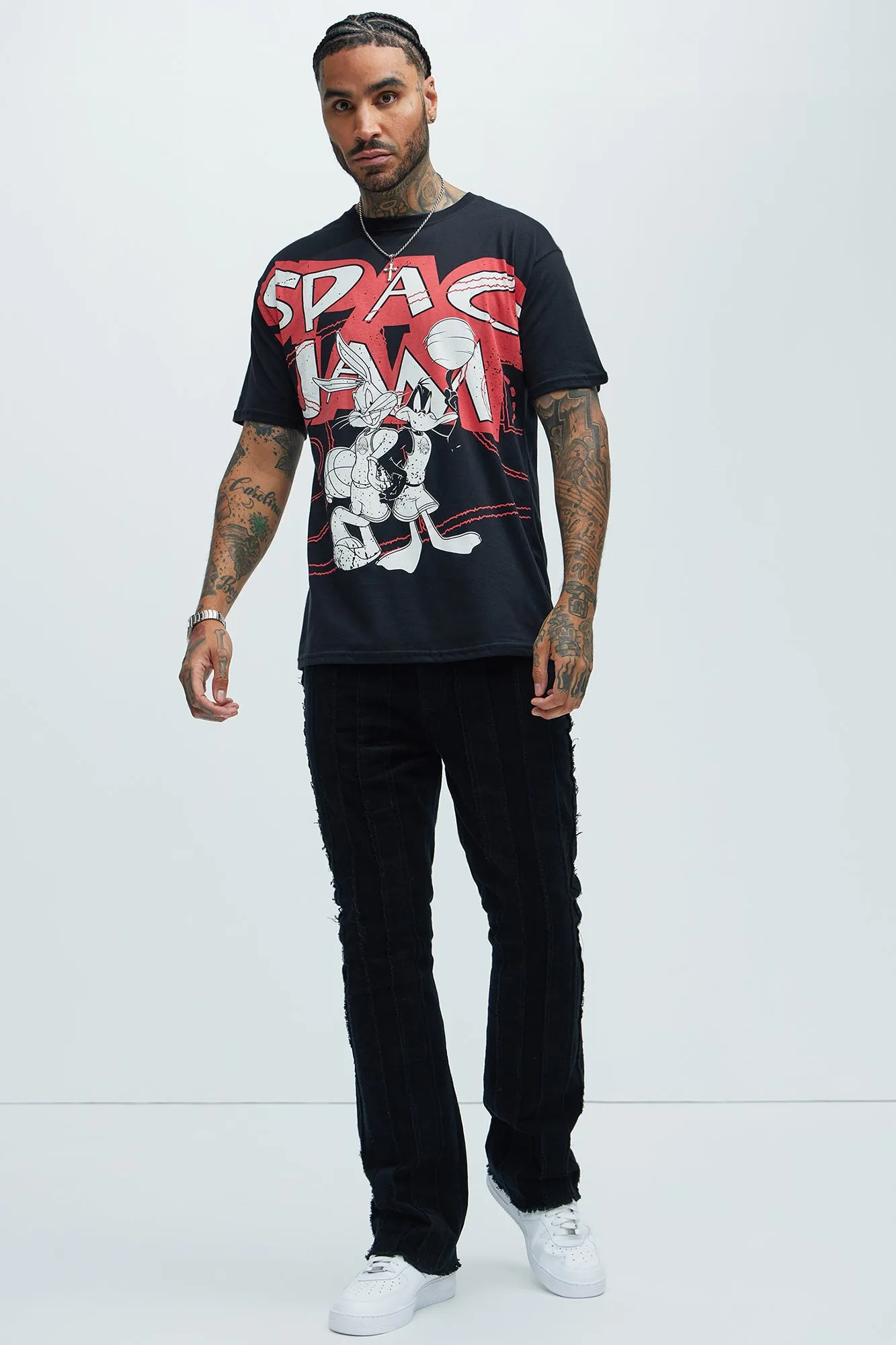 Space Jam Squad Short Sleeve Tee - Black sold by Fashion Nova product image thumbnail 2