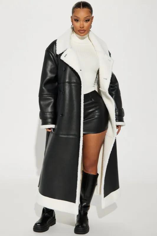Hard To Replace Trench Coat - Black sold by Fashion Nova
