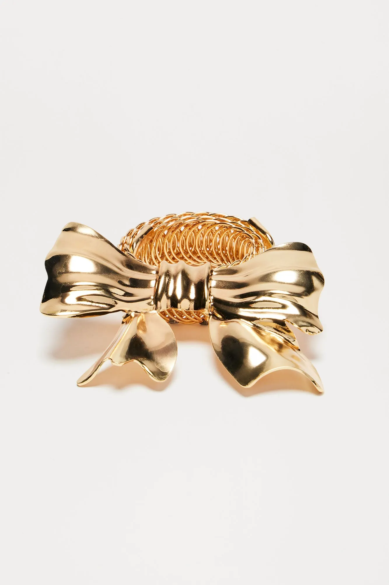 Big On Bows Bracelet - Gold sold by Fashion Nova product image thumbnail 3