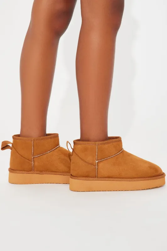Mini Watch The Snow Fall Platform Boot - Camel sold by Fashion Nova