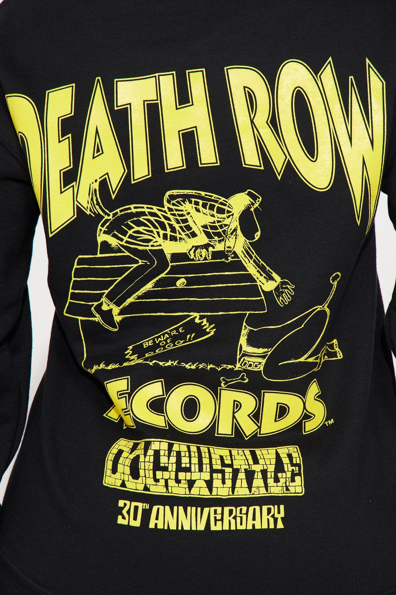 Death Row Records Graphic Hoodie - Black sold by Fashion Nova product image thumbnail 8