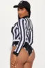 Call My Shots Referee 4 Piece Costume Set - Black/White sold by Fashion Nova