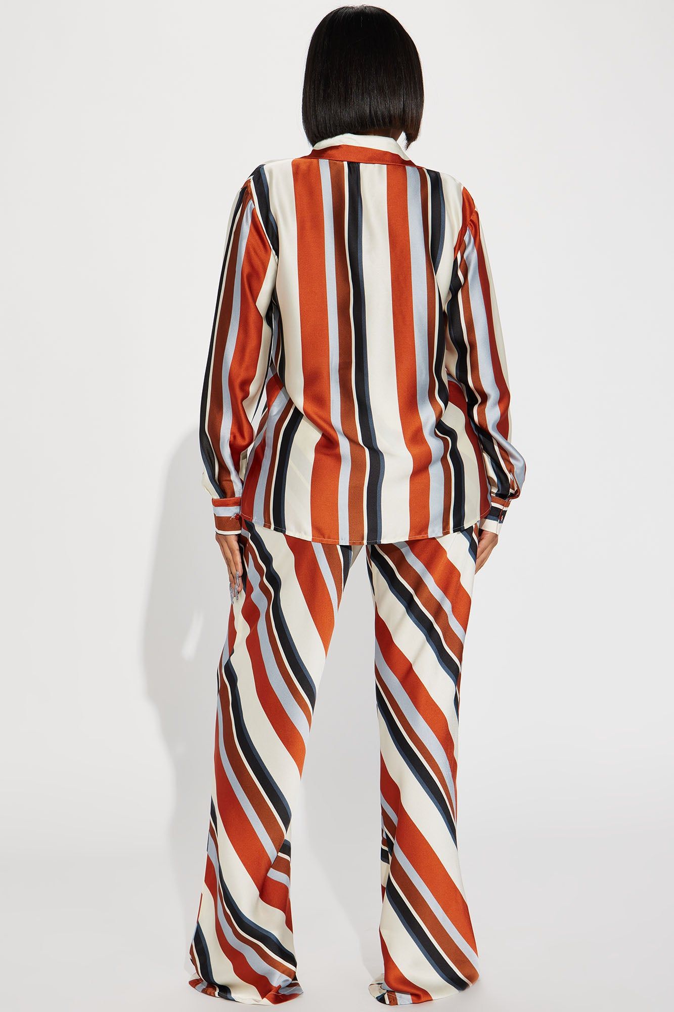 Clara Pant Set - Rust/combo sold by Fashion Nova product image thumbnail 3