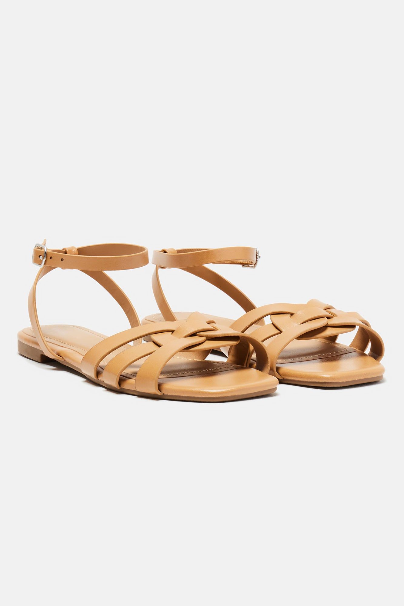 People Pleaser Flat Sandals - Nude sold by Fashion Nova product image thumbnail 5