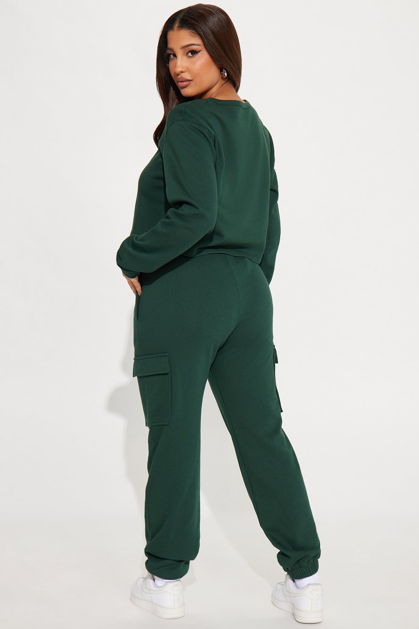 Cuddle Season Jogger Set - Hunter sold by Fashion Nova product image thumbnail 3