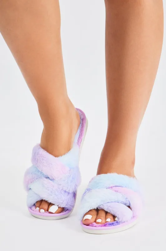 Harper Braided Slippers - Multi Color sold by Fashion Nova