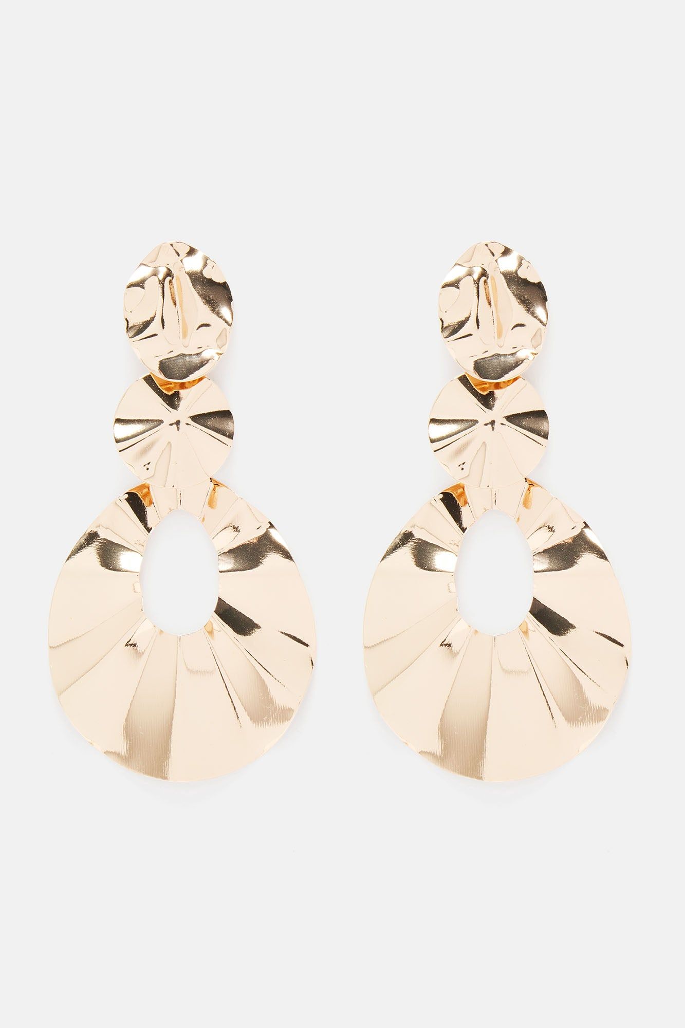 Nice To See You Earrings - Gold sold by Fashion Nova product image thumbnail 3