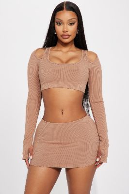 Savannah Snatched Top - Nude sold by Fashion Nova