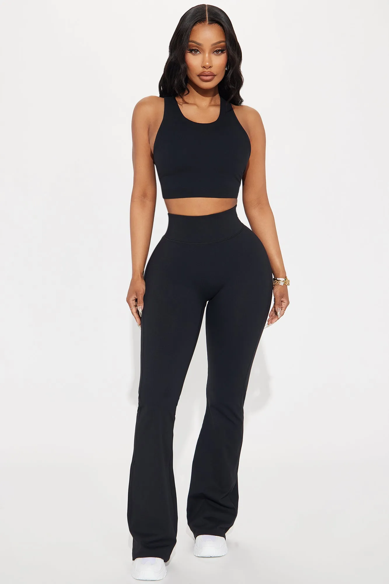 Body Sculpt Super Soft Sports Bra - Black sold by Fashion Nova product image thumbnail 4