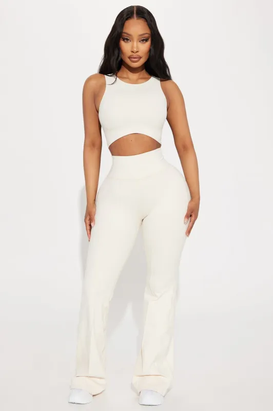 So Curvy Super Soft Yoga Pant - Ivory sold by Fashion Nova