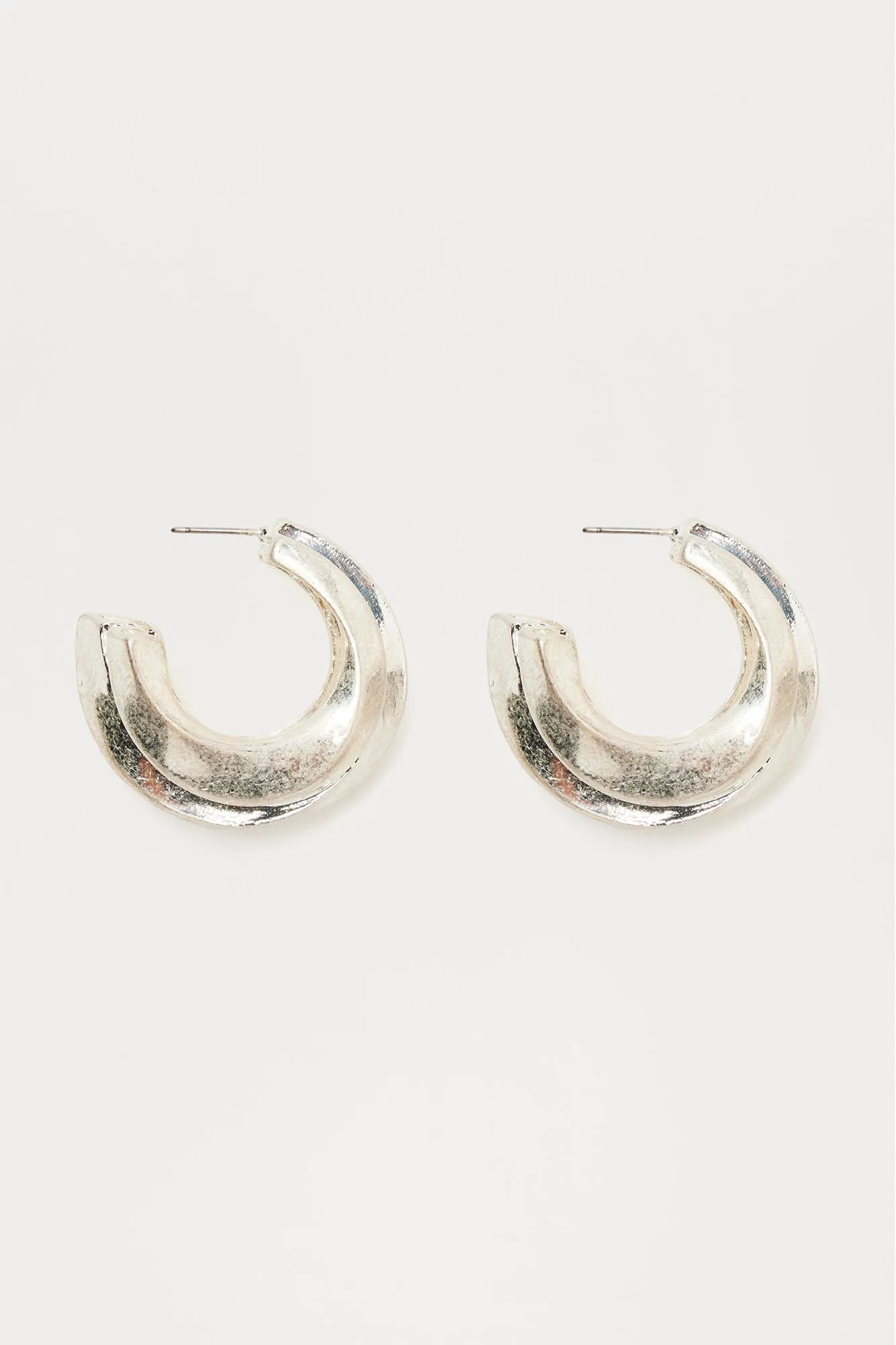 New Day New Chances Earrings - Silver sold by Fashion Nova product image thumbnail 3