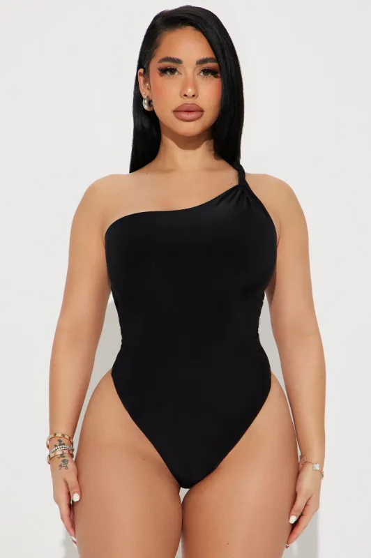 Double Life Bodysuit - Black sold by Fashion Nova