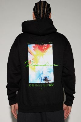 Find Your Paradise Hoodie - Black sold by Fashion Nova