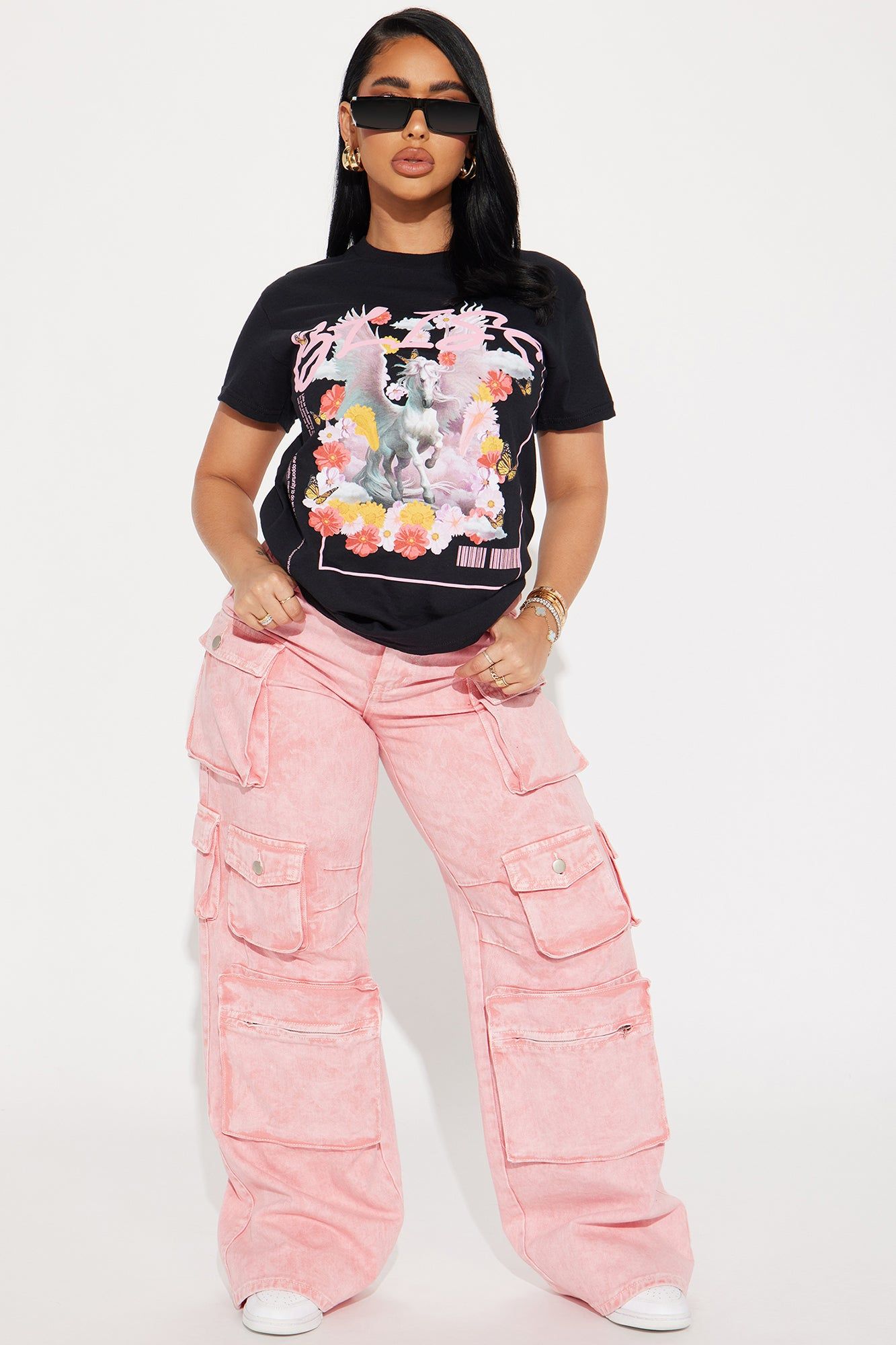 Pure Bliss Graphic Tshirt - Black sold by Fashion Nova product image thumbnail 2