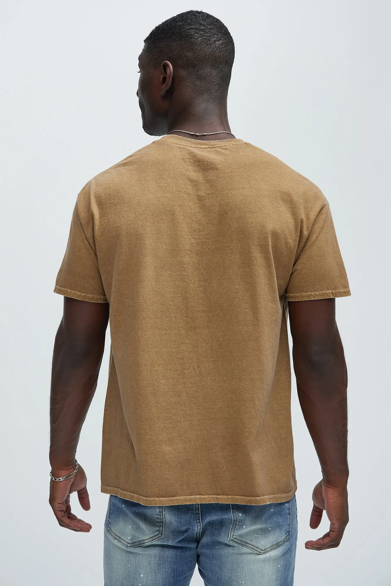 Coachella Valley Flower Power Short Sleeve Tee - Chocolate sold by Fashion Nova product image thumbnail 4