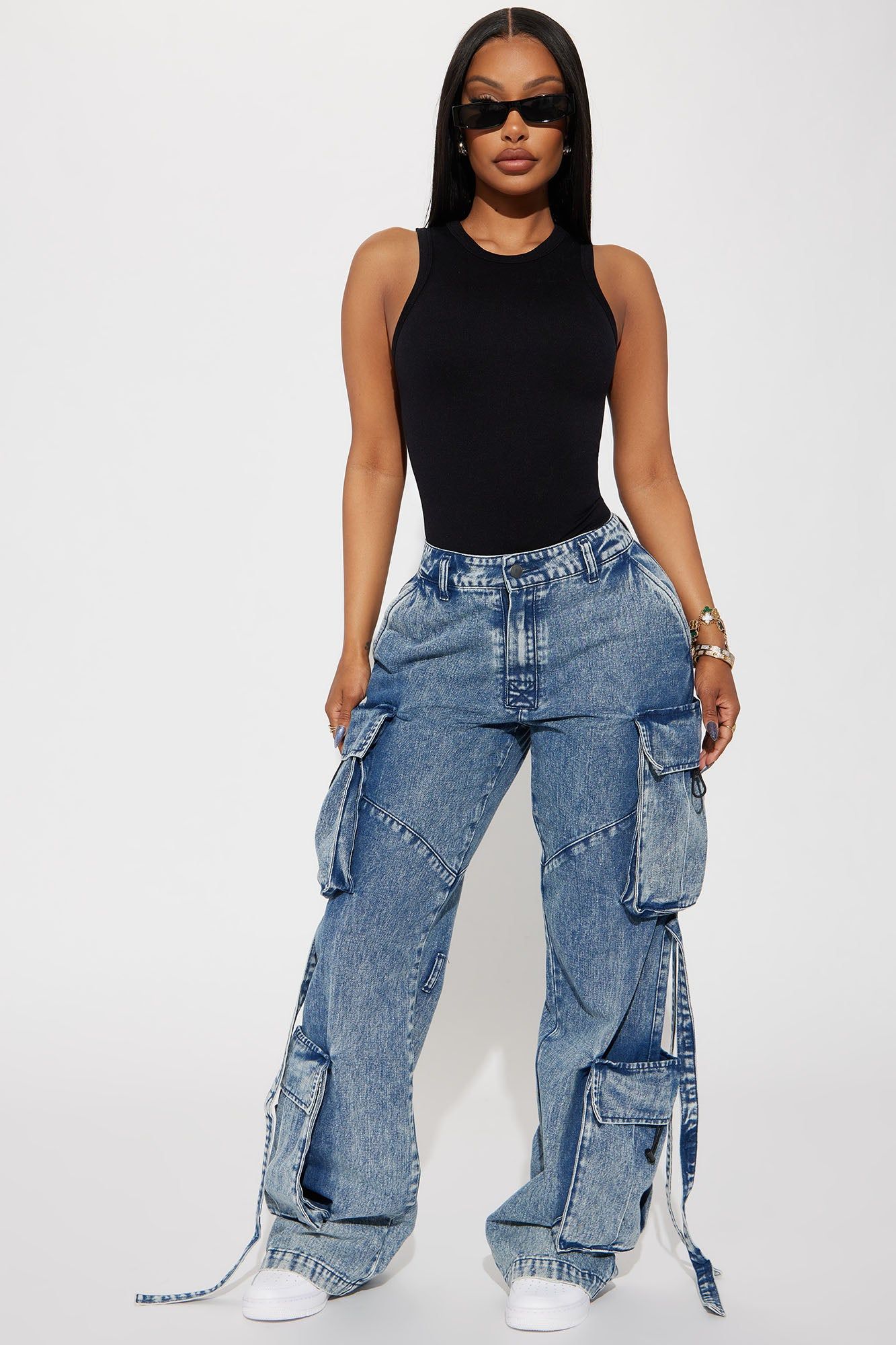 The New Classic Ribbed Racerback Top - Black sold by Fashion Nova product image thumbnail 2