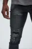 Got Something For You Skinny Flare Jeans - Black Wash sold by Fashion Nova