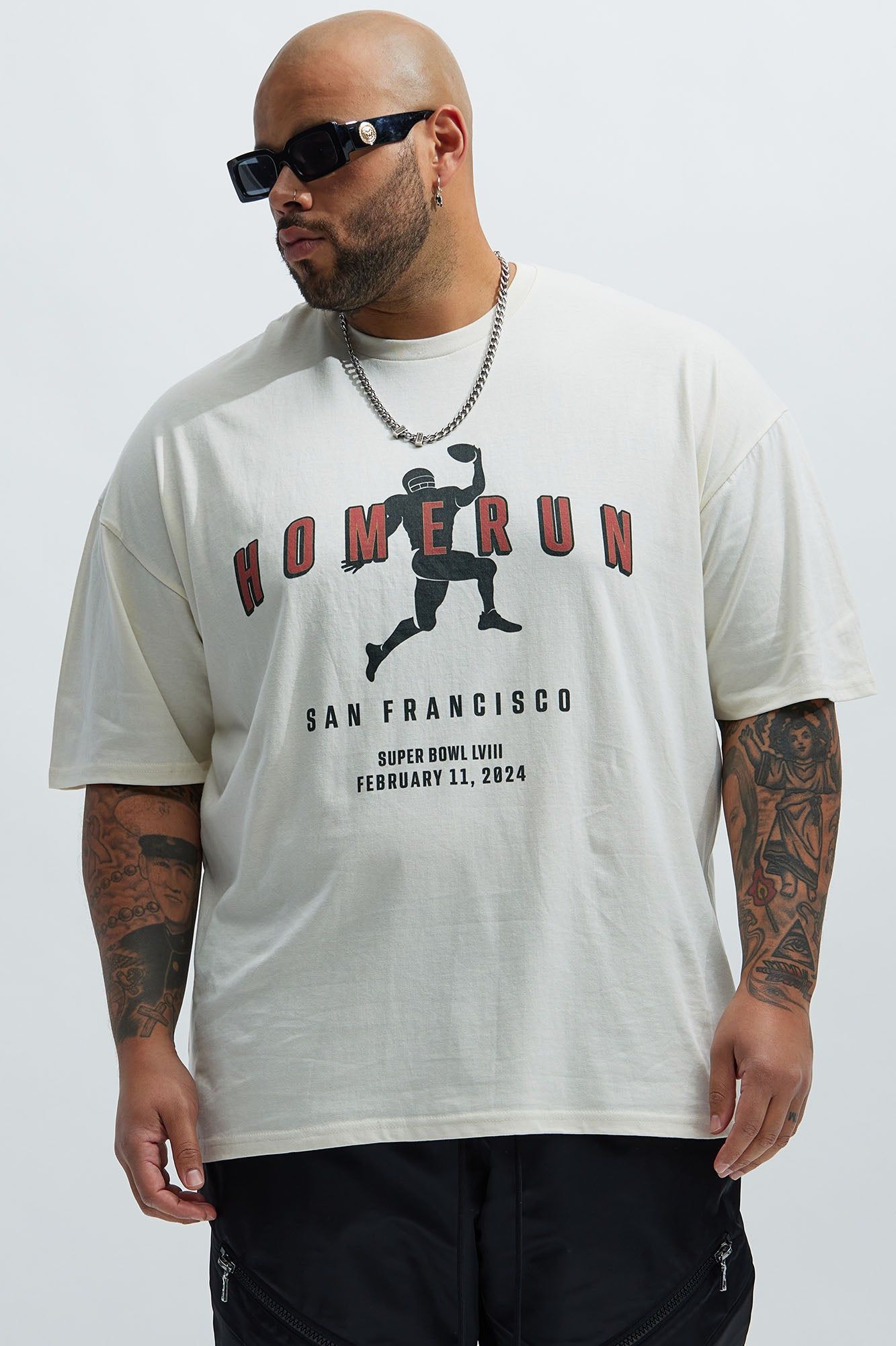 Homerun San Francisco Short Sleeve Tee - Tan sold by Fashion Nova product image thumbnail 4