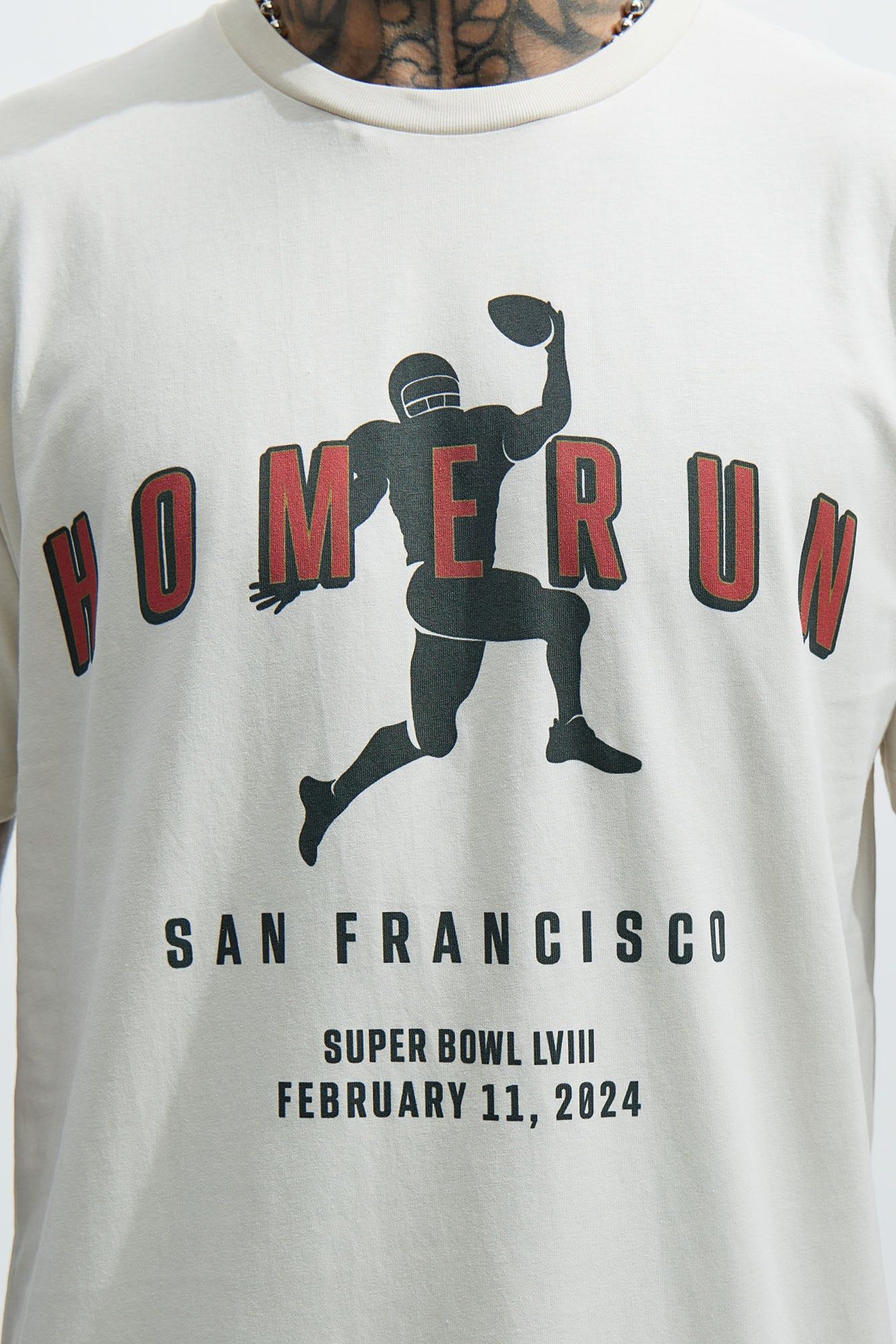 Homerun San Francisco Short Sleeve Tee - Tan sold by Fashion Nova product image thumbnail 3