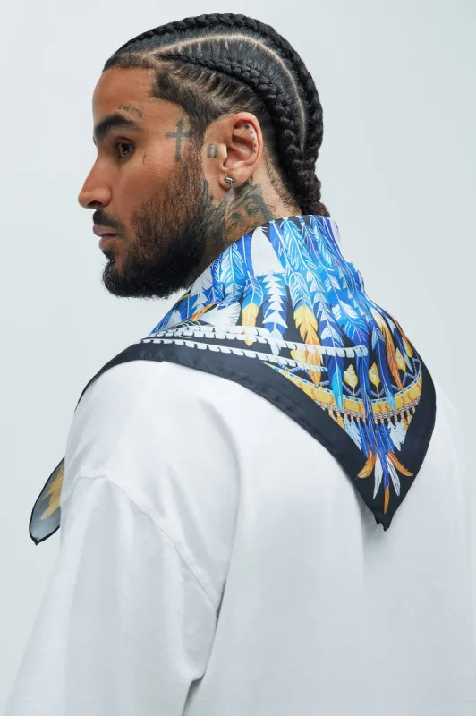 Light As A Feather Bandana - Blue sold by Fashion Nova