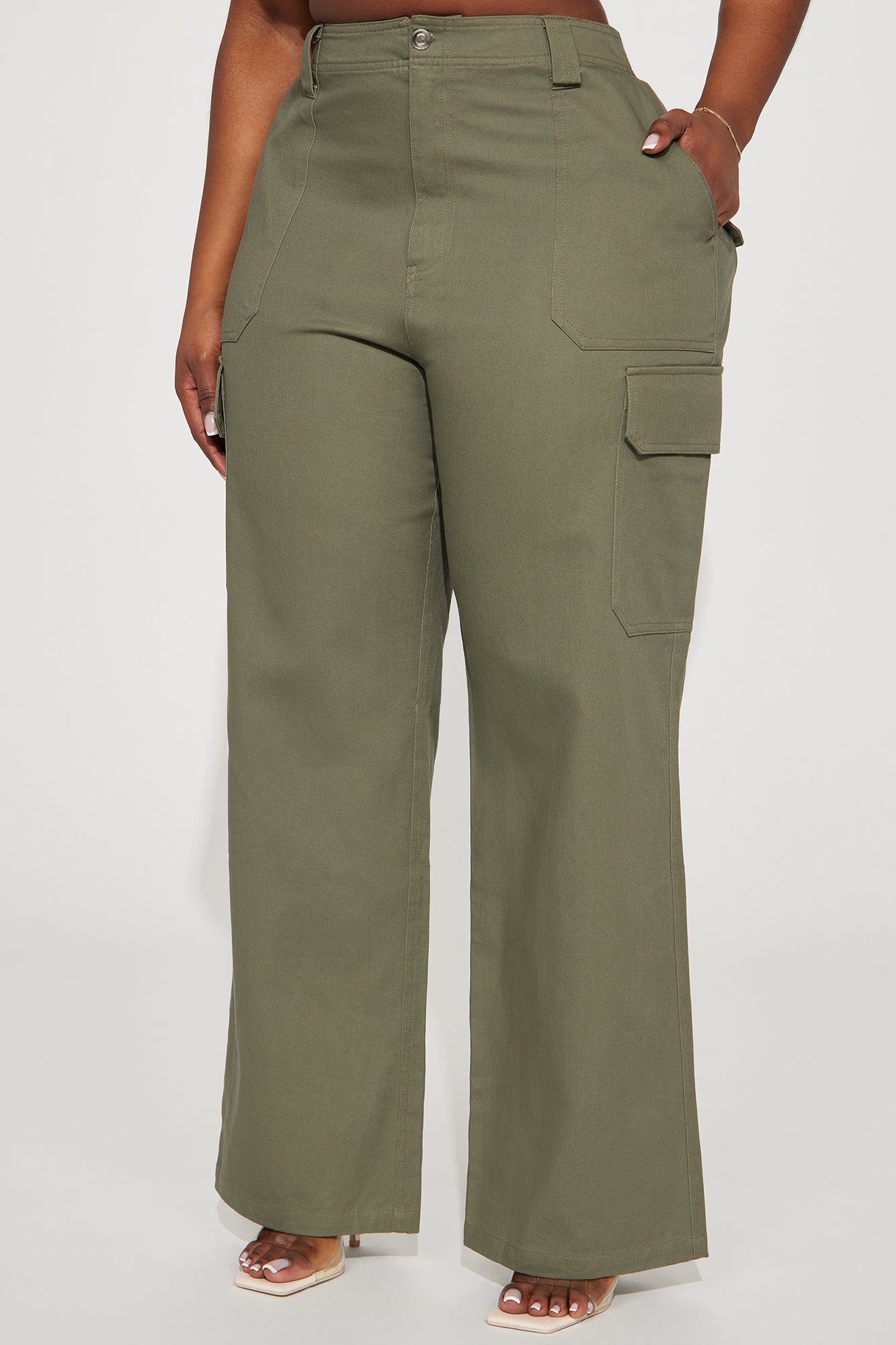 Eva Cargo Pant - Olive sold by Fashion Nova product image thumbnail 5