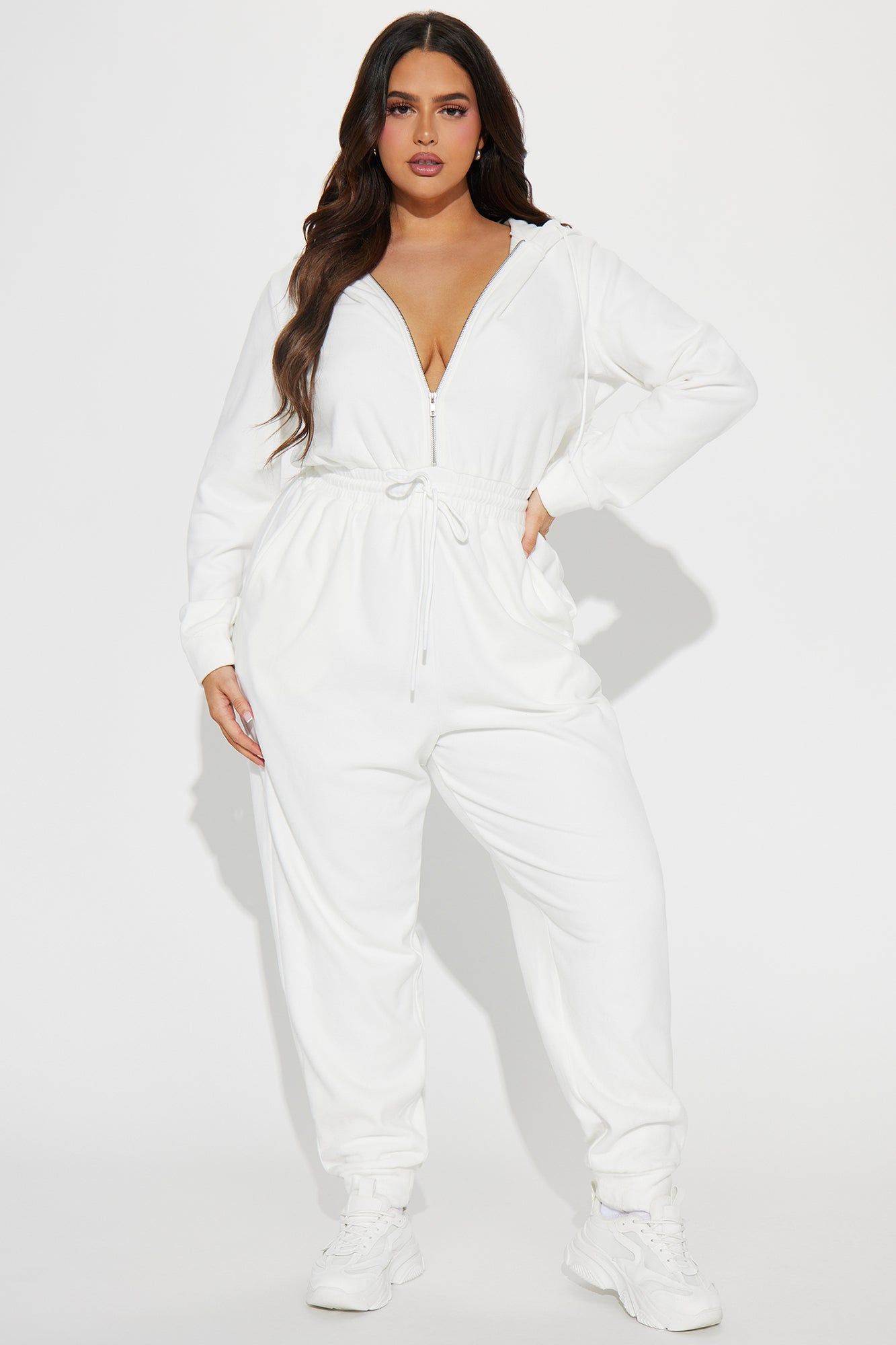 Play It Back Jumpsuit - Cream sold by Fashion Nova product image thumbnail 5