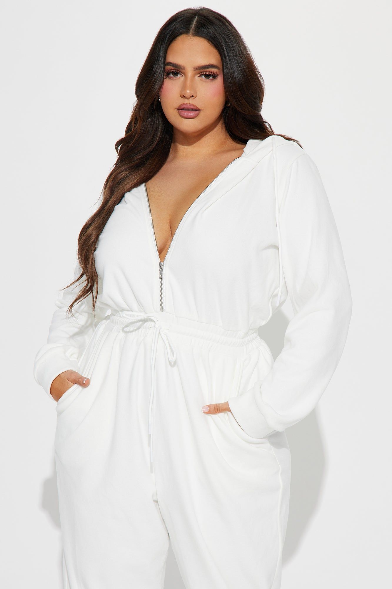 Play It Back Jumpsuit - Cream sold by Fashion Nova product image thumbnail 6