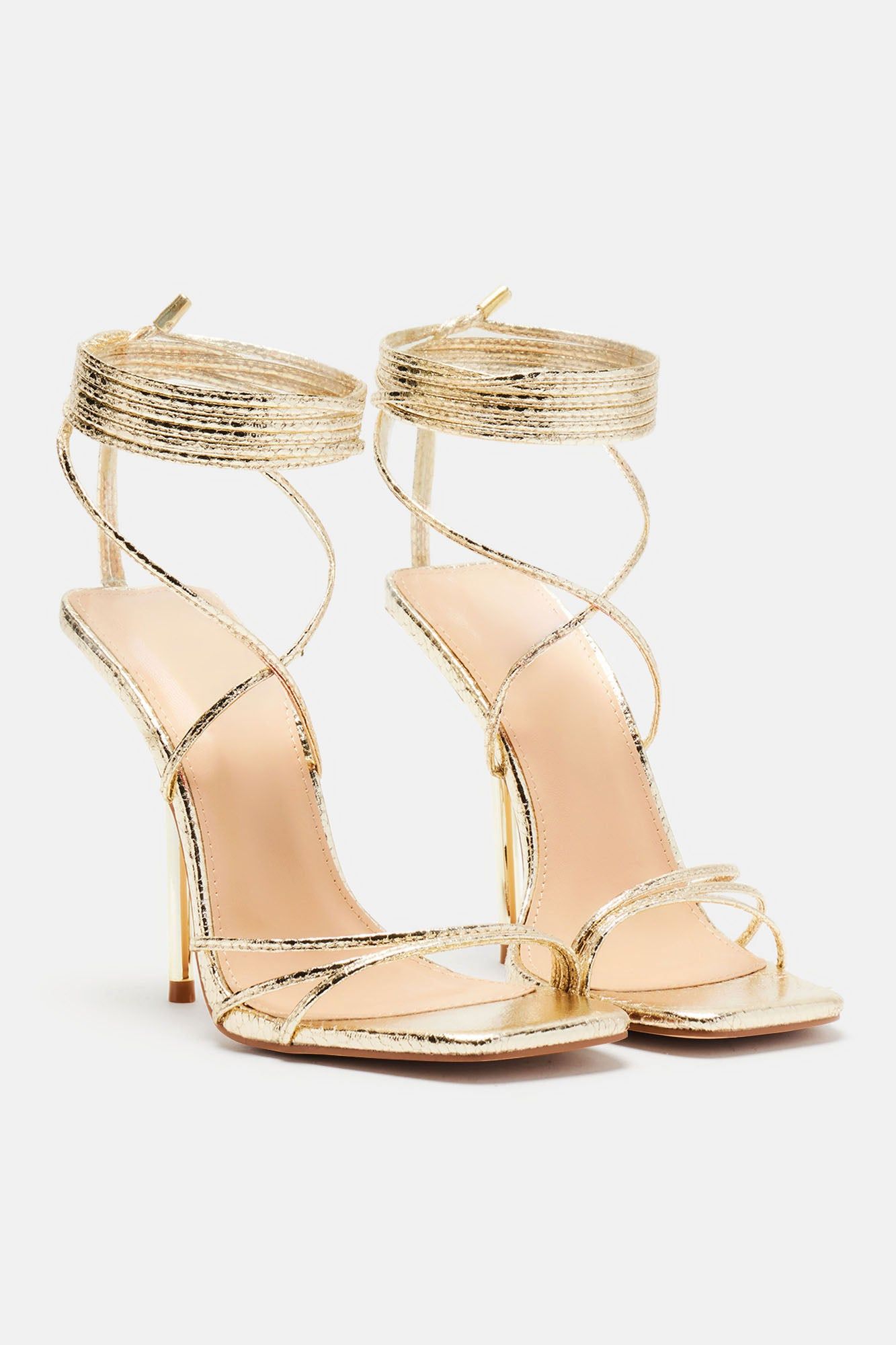 Enjoy The Moment Heeled Sandals - Gold sold by Fashion Nova product image thumbnail 2
