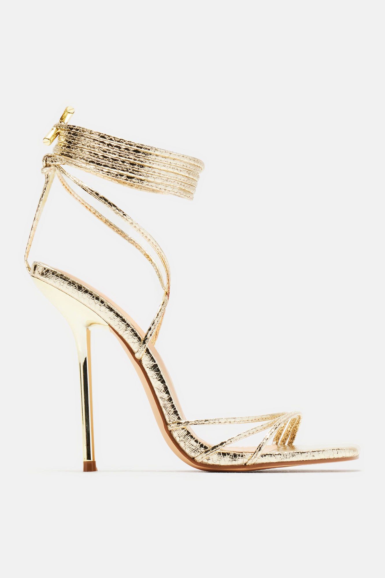 Enjoy The Moment Heeled Sandals - Gold sold by Fashion Nova product image thumbnail 4