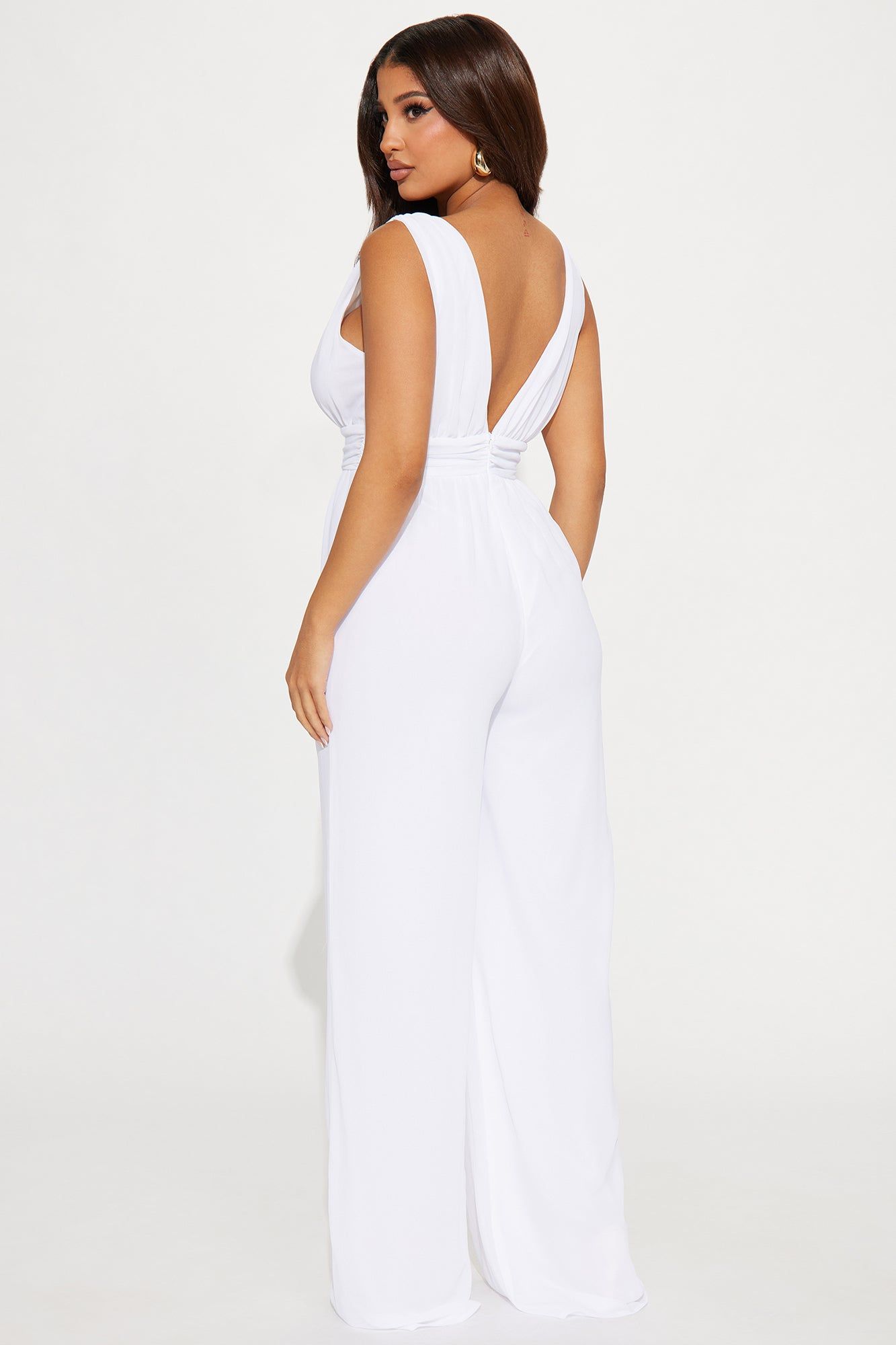 Take Me To Another Place Jumpsuit - Ivory sold by Fashion Nova product image thumbnail 3