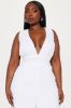 Take Me To Another Place Jumpsuit - Ivory sold by Fashion Nova