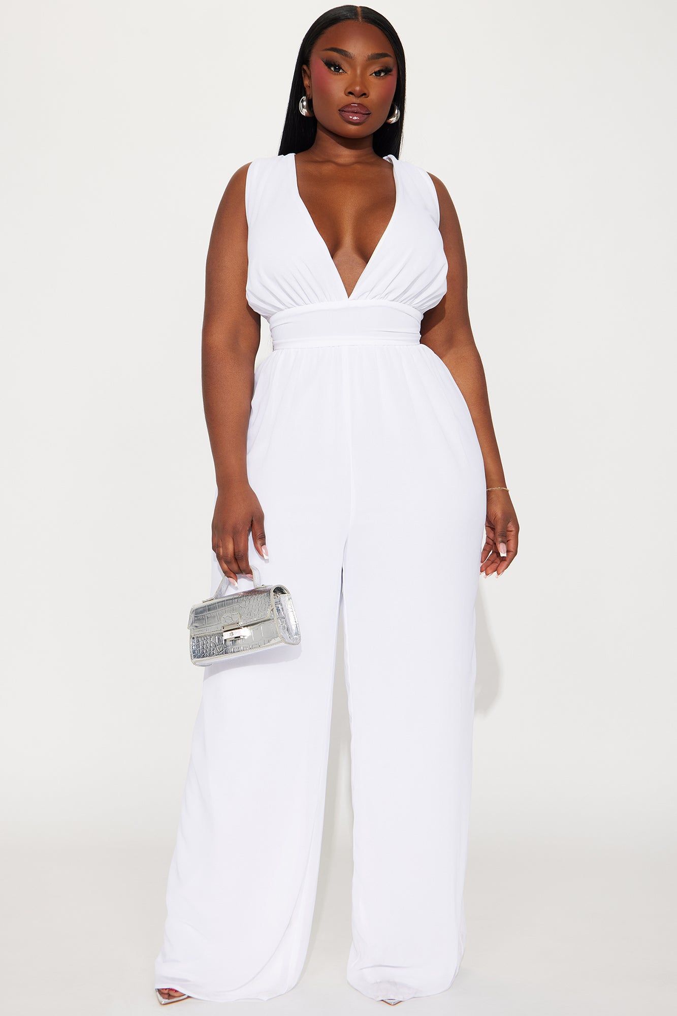 Take Me To Another Place Jumpsuit - Ivory sold by Fashion Nova product image thumbnail 4
