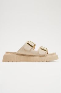 Don't Make It Complicated Sandals - Beige sold by Fashion Nova