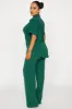 Makenzie Short Sleeve Pant Set - Hunter sold by Fashion Nova
