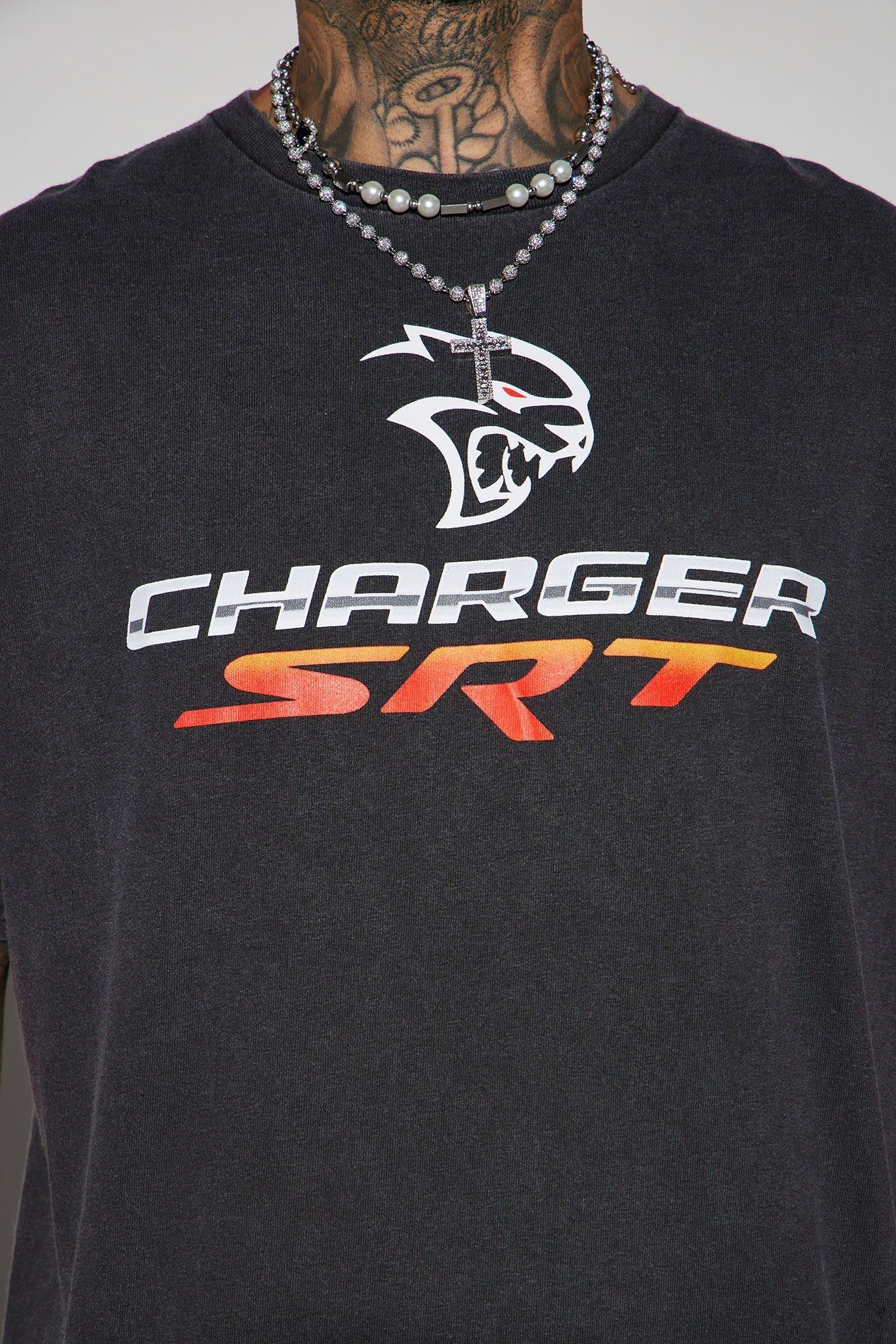 Dodge Charger SRT Short Sleeve Tee - Black sold by Fashion Nova product image thumbnail 4