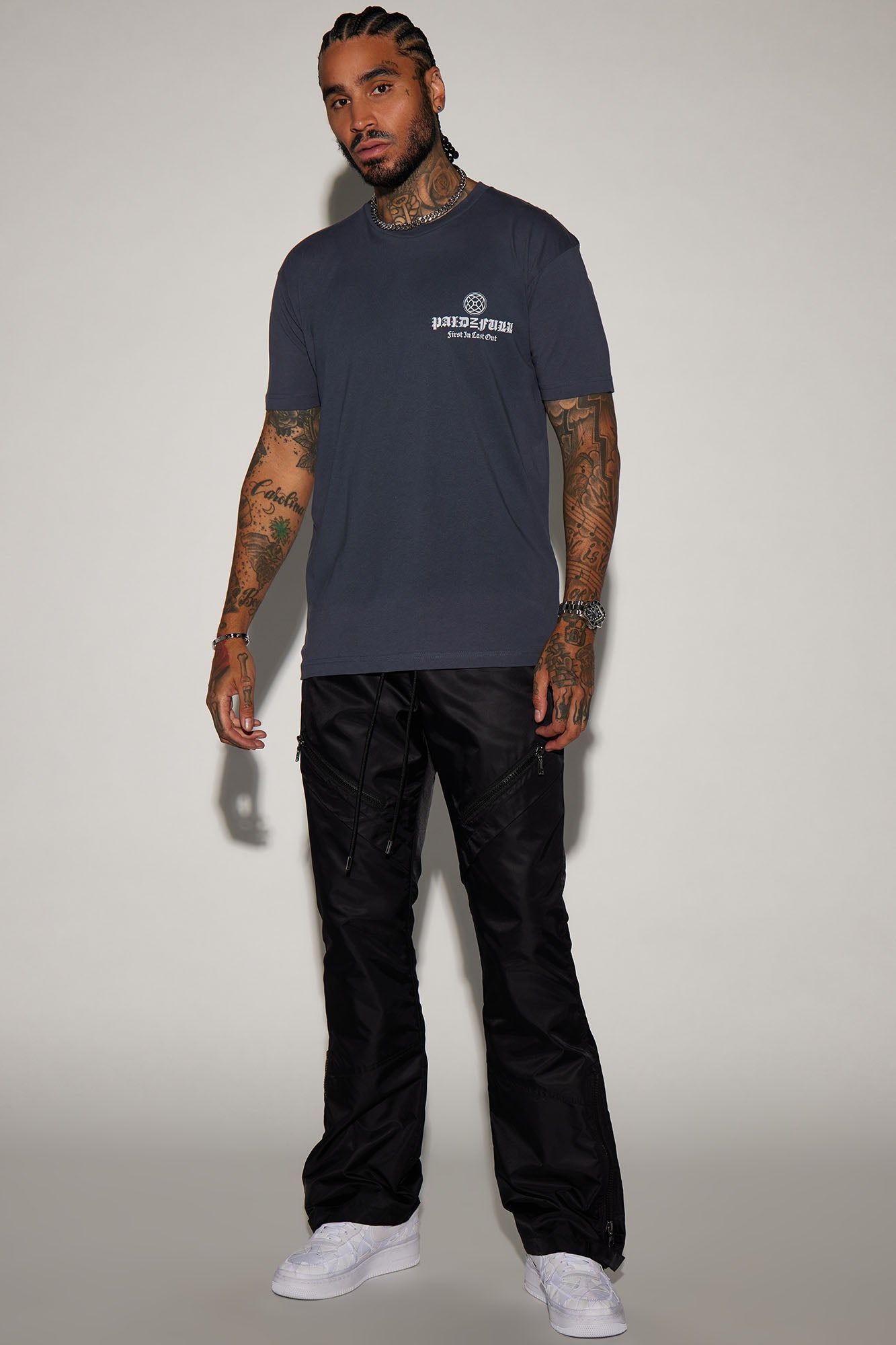 Paid In Full Short Sleeve Tee - Indigo sold by Fashion Nova product image thumbnail 2