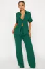 Makenzie Short Sleeve Pant Set - Hunter sold by Fashion Nova