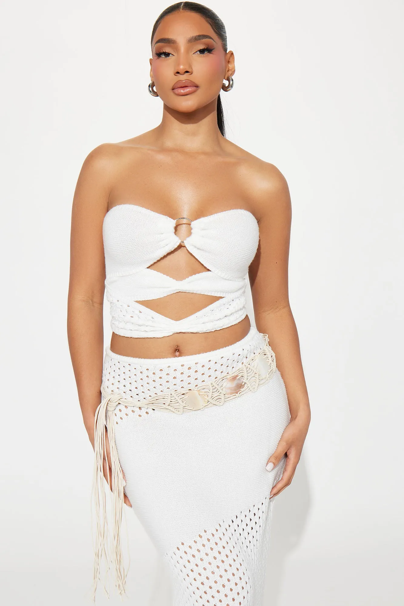Sally Sells Seashells Belt - Ivory sold by Fashion Nova product image thumbnail 2