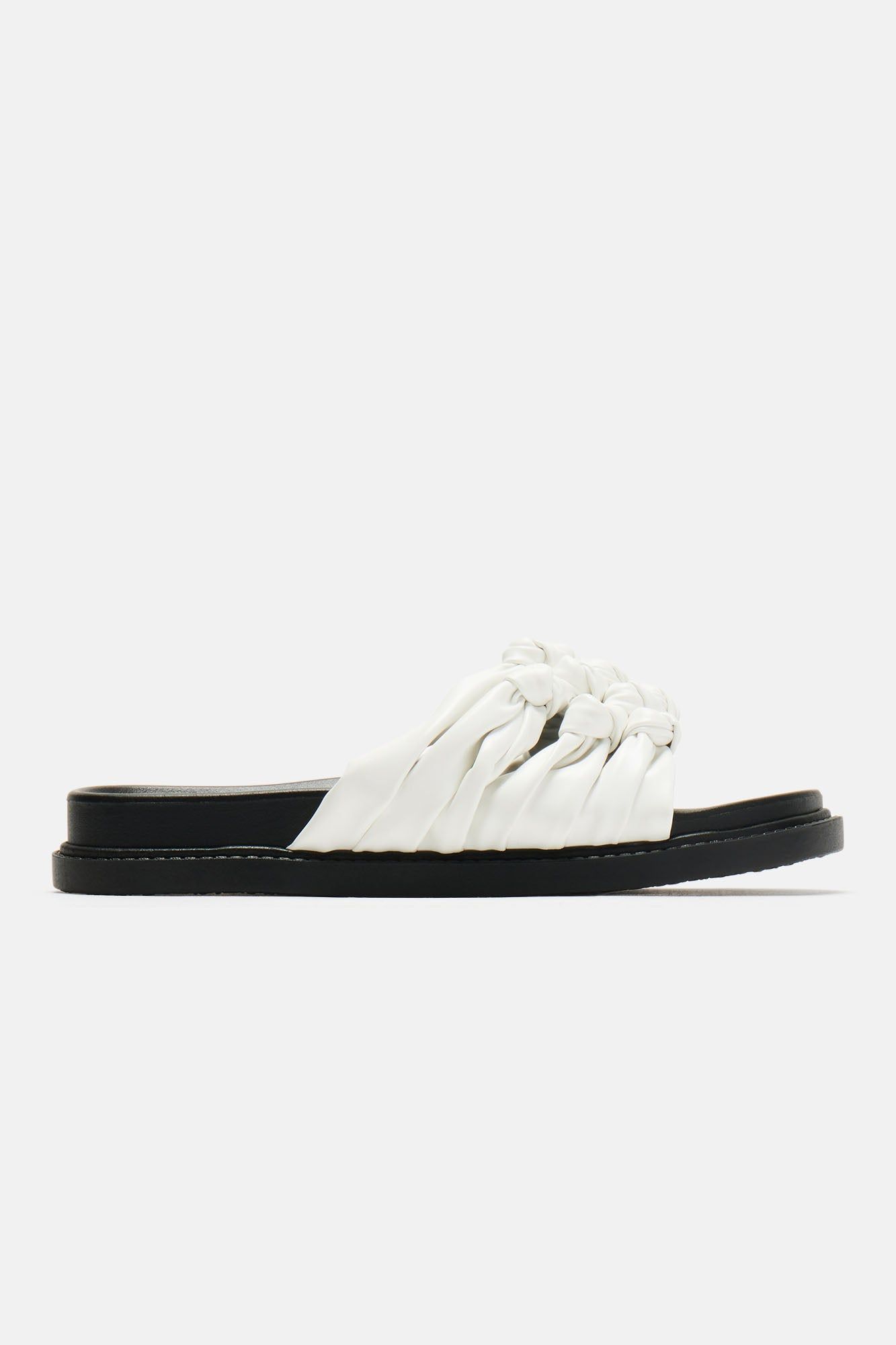 Keep Going Flat Sandals - White sold by Fashion Nova product image thumbnail 4