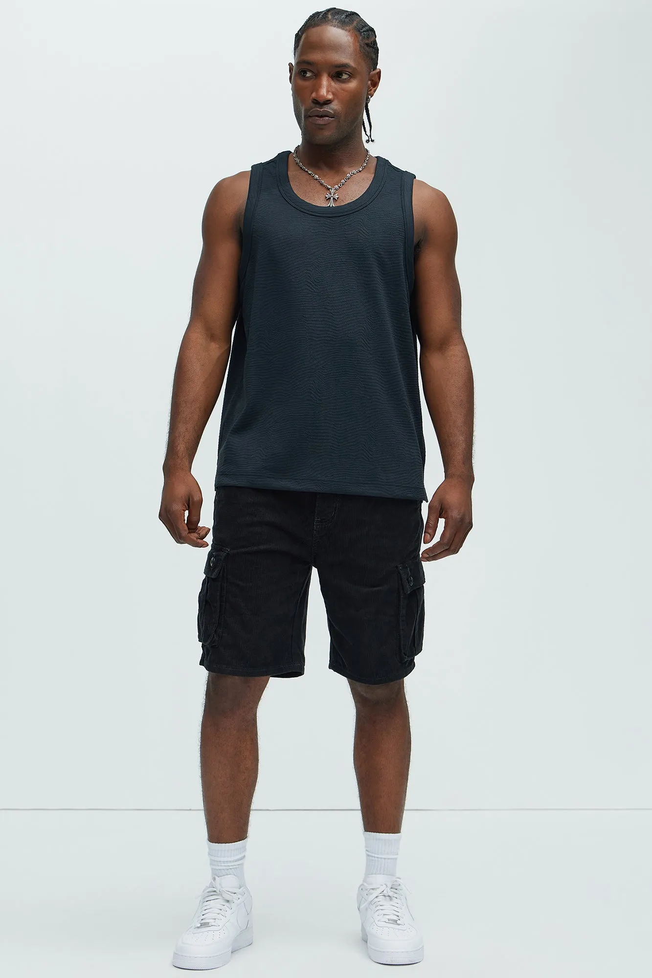 Mika Textured Tank - Black sold by Fashion Nova product image thumbnail 2