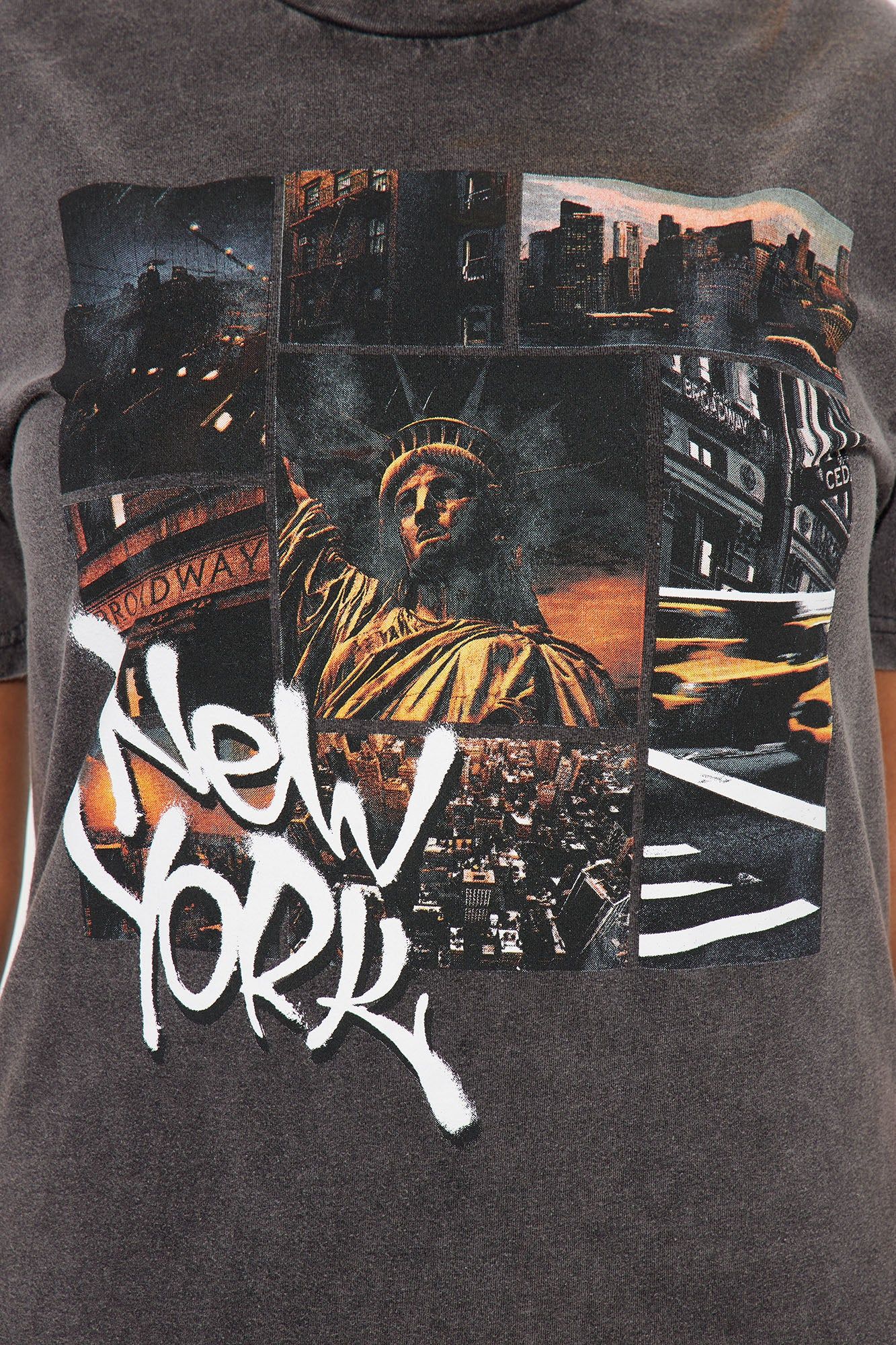 New York Mineral Wash Legging Set - Black sold by Fashion Nova product image thumbnail 3