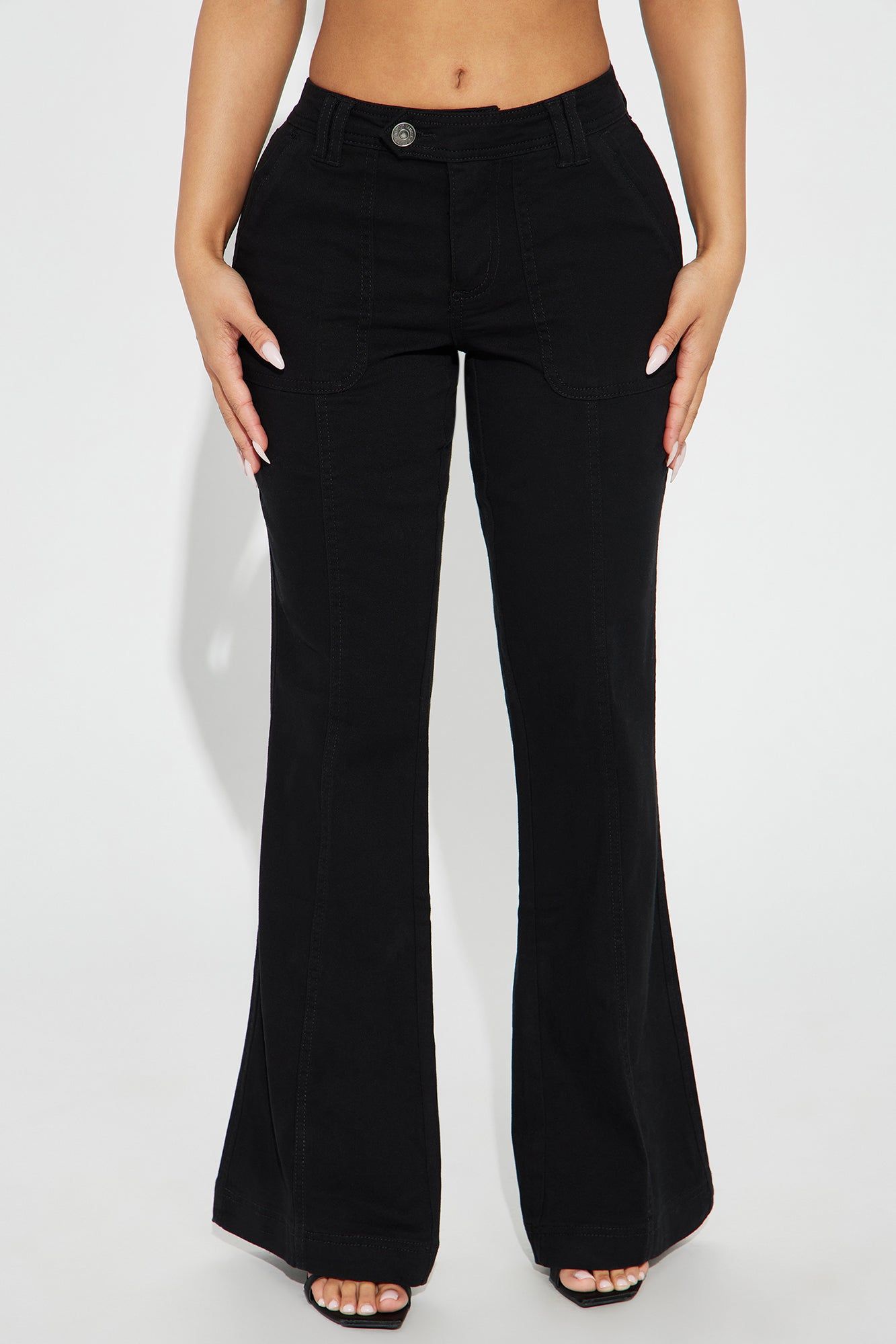 Just The Intro Flare Pant - Black sold by Fashion Nova product image thumbnail 2