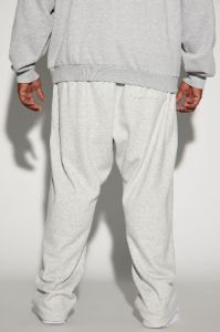 Tyson Heavyweight Straight Sweatpants - Heather Grey sold by Fashion Nova