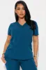 Working Overtime 4FLEX Uniform Scrub Top - Blue sold by Fashion Nova