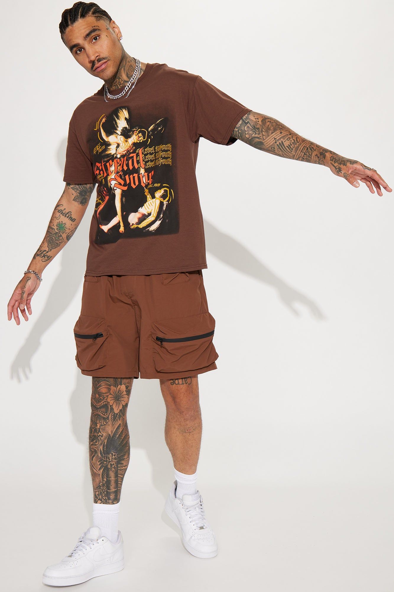 Love Eternal Short Sleeve Tee - Chocolate sold by Fashion Nova product image thumbnail 3