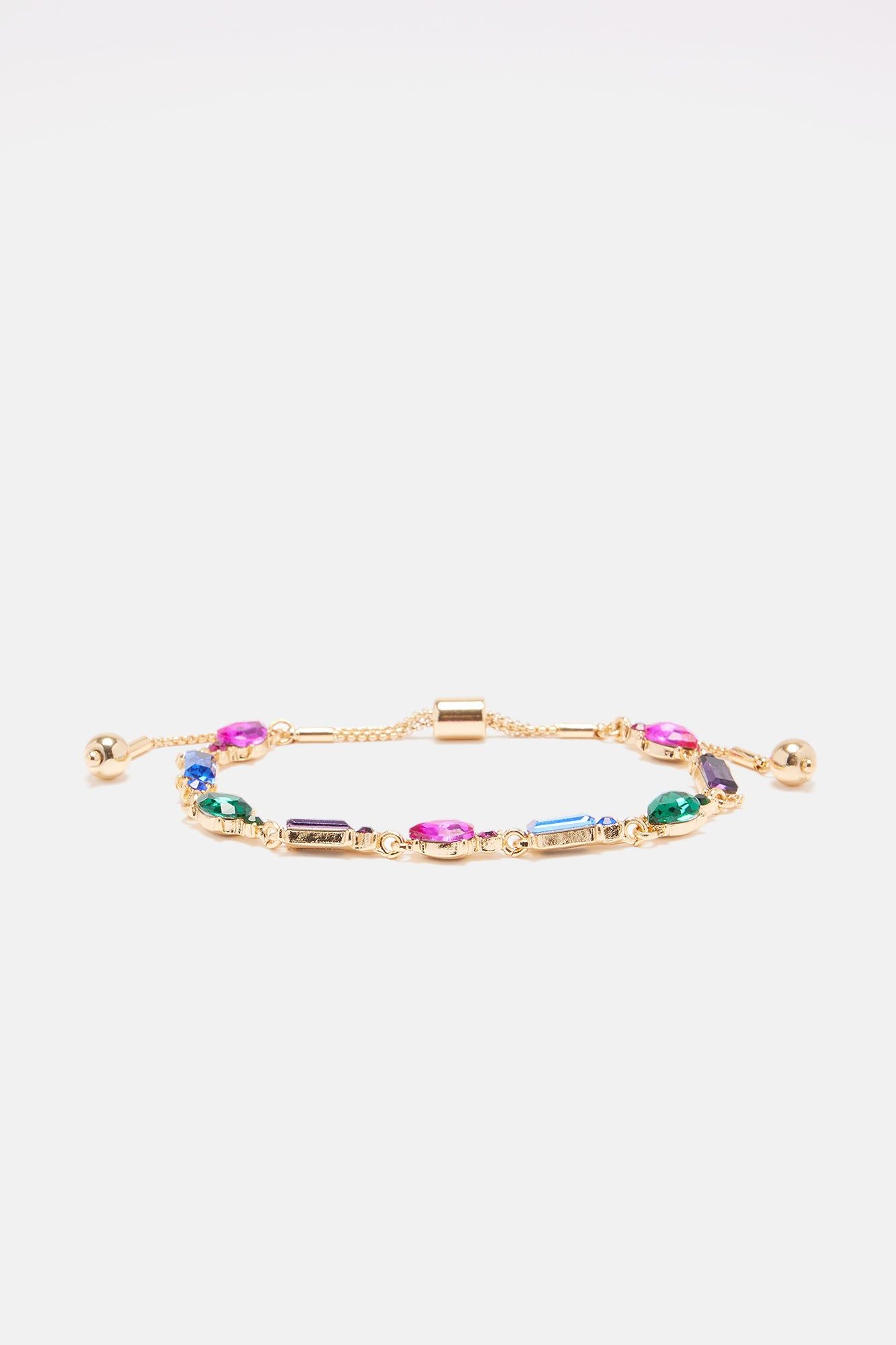 Colorful Moment Bracelet - Gold/Multi sold by Fashion Nova product image thumbnail 3