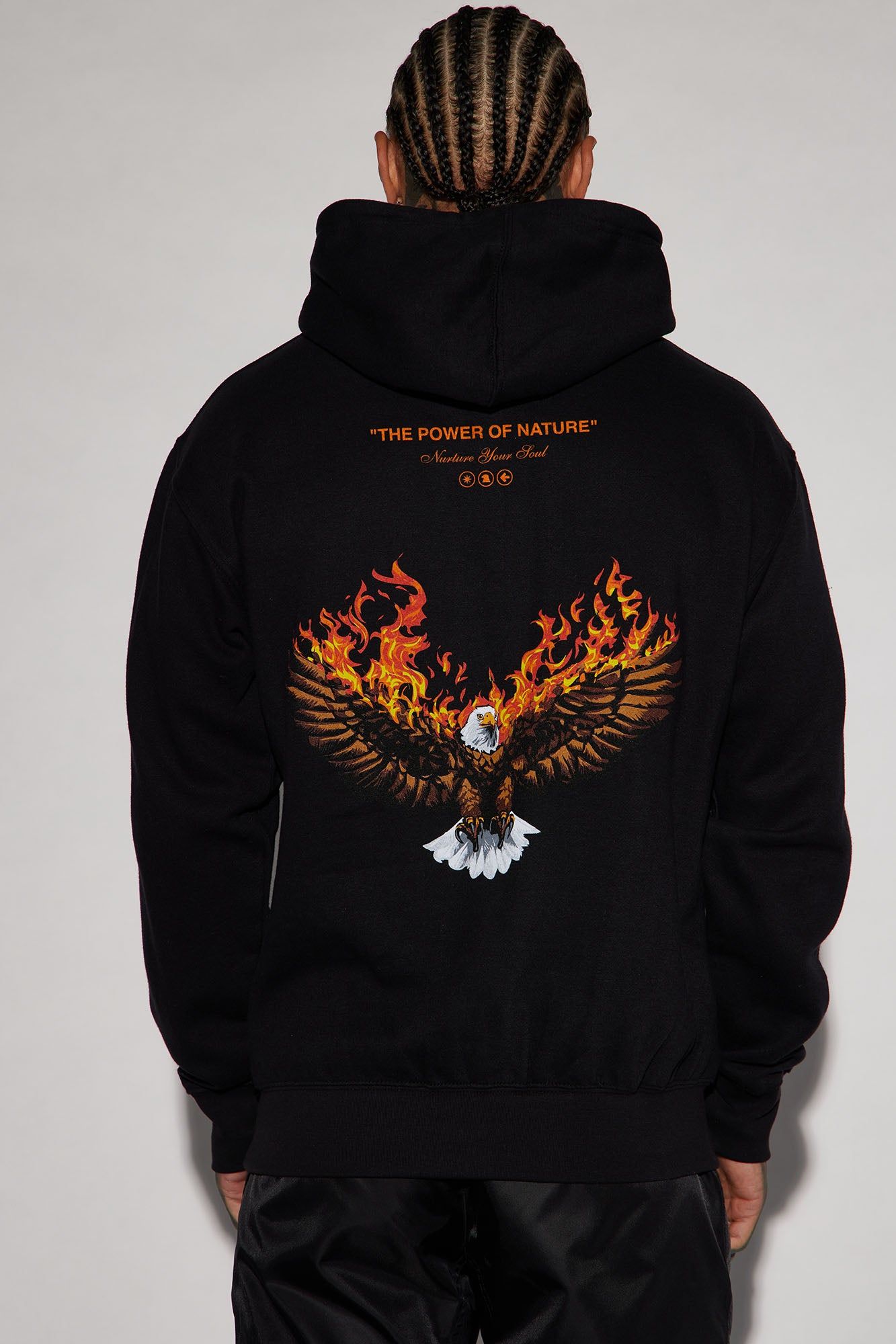 The Power Of Nature Hoodie - Black sold by Fashion Nova product image thumbnail 4
